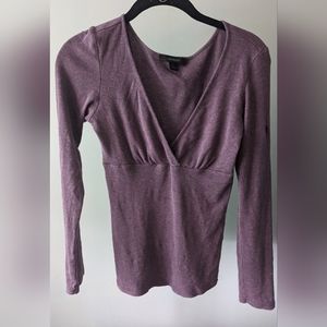 Bella swan style eggplant long sleeve